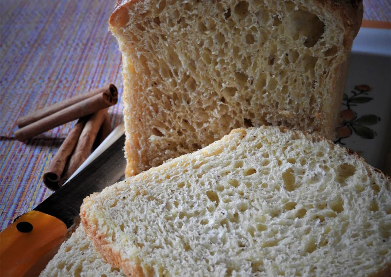 Brioche à la cannelle et à la fleur d’oranger