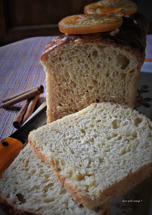 Une photo de Brioche à la cannelle et à la fleur d’oranger