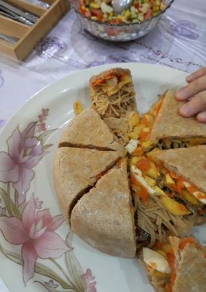صورة لوصفة رز بخاري على طريقتي