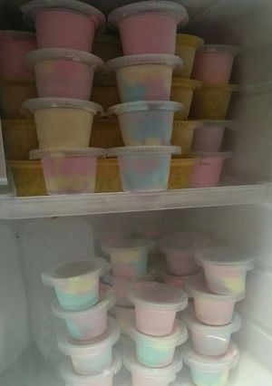Foto resep Es krim pop ice home made