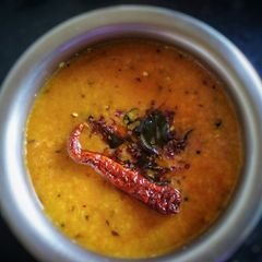 A picture of Tomato pappu dal.