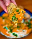 Creamy Pumpkin Soup with Chimichurri and Sourdough Croutons: The Ultimate Comfort Dish by TastyPinch