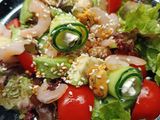 Літній салат з морепродуктами