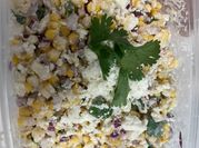 A picture of grill corn salad