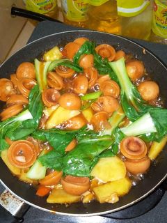 Foto resep Tumis Sosis Saos Merah