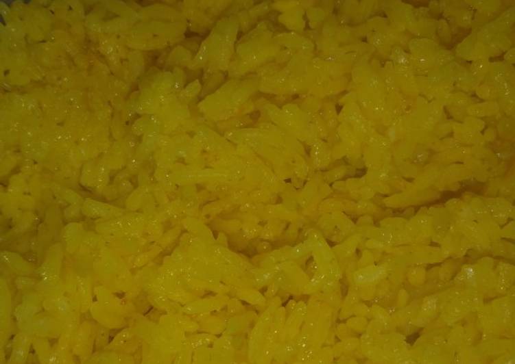 Nasi Kuning Gurih Rice cooker