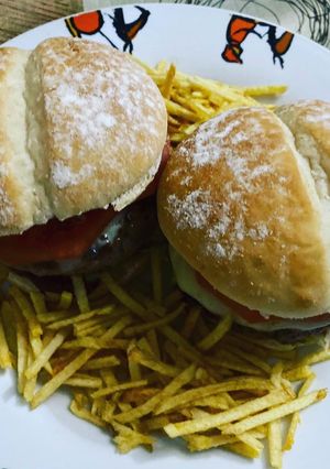 Una foto de Hamburguesas de ternera