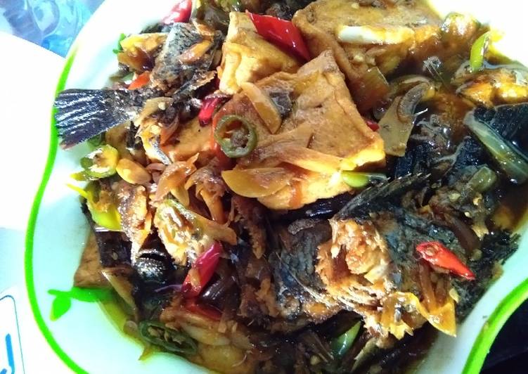 Resep Tahu dan ikan mujair saos tiram, Sempurna