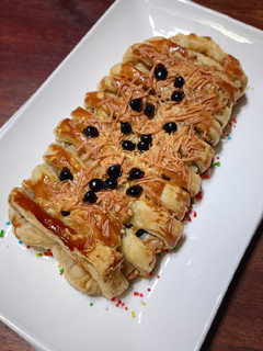 Foto resep Choco Cheese Banana strudel