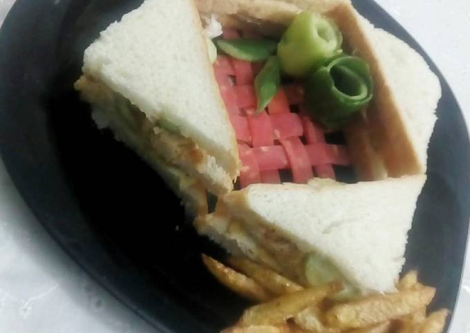 Recipe of Favorite Tandori Chicken Sandwich