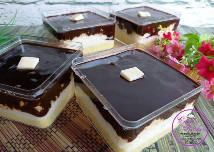 WAJIB DICOBA! Ternyata Ini Cara Membuat Cream Cheese Chocolate Dessert Box Spesial