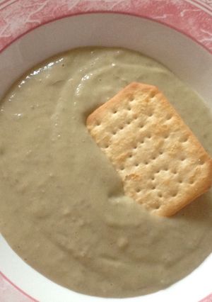 Una foto de Crema de habas