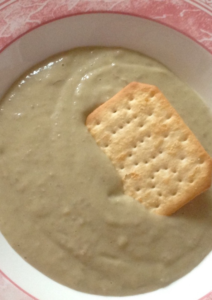 Una foto de Crema de habas