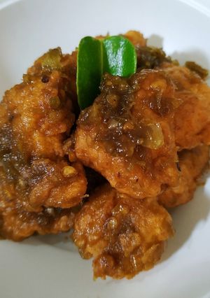 Foto resep Karage Ayam Sambal Hijau