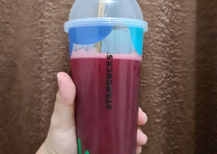 Resep Purple juice yang Lezat Sekali