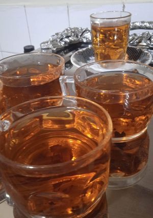 عکسی از دستور چای خوش رنگ و عالی🍺