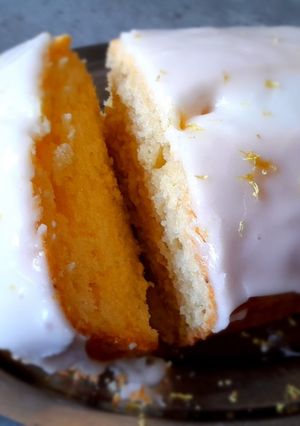 Una foto de Budín de limón Starbucks