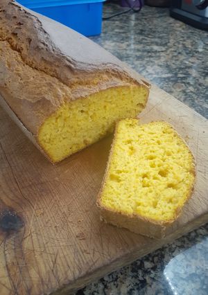 Una foto de Budín de zapallo