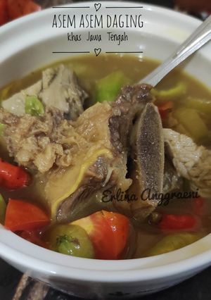 Foto resep Asem asem daging /Iga