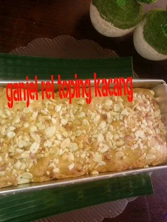 Langkah Mudah untuk Membuat Resep 162. Ganjel Rel toping kacang yang  Bikin Ketagihan Anti Ribet, Lezat