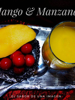 Una foto de Batido Mango y Manzana