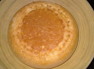 Hình của món Bánh bông lan hấp bằng nồi cơm điện.