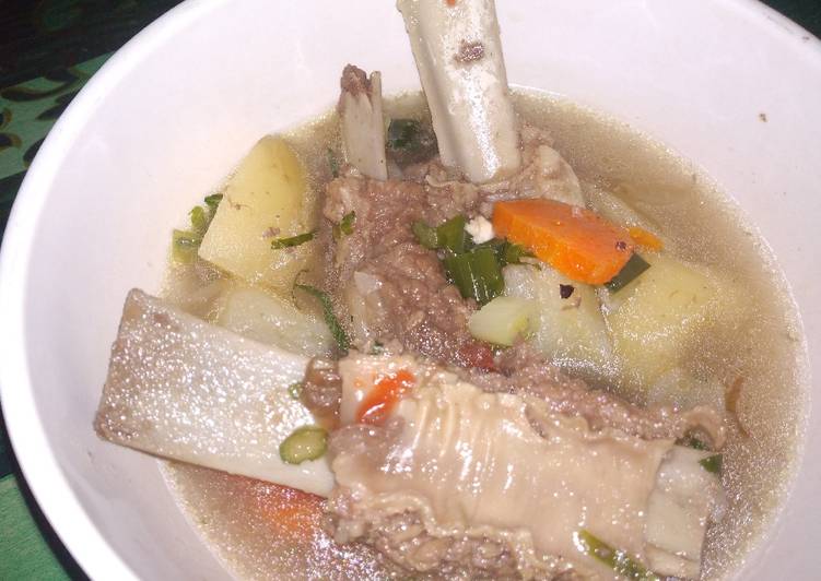 Resep Soup Iga Sapi Sederhana 🐄 Super Lezat