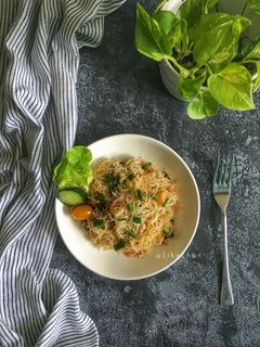 Gambar Beehoon Goreng Tanpa Kicap