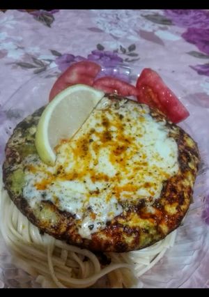 Una foto de Tortilla de acelga