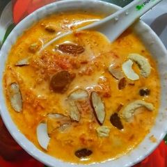 Gur wali gajar ki kheer A picture of Gur wali gajar ki kheer.