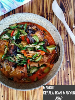 Foto resep Mangut kepala ikan manyung asap