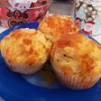 Sajtkrémmel töltött muffin
