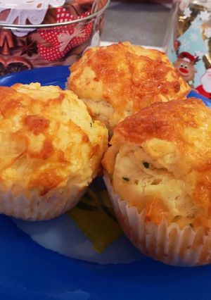 Sajtkrémmel töltött muffin recept fotója