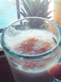 Una foto de Licuado de plátano
