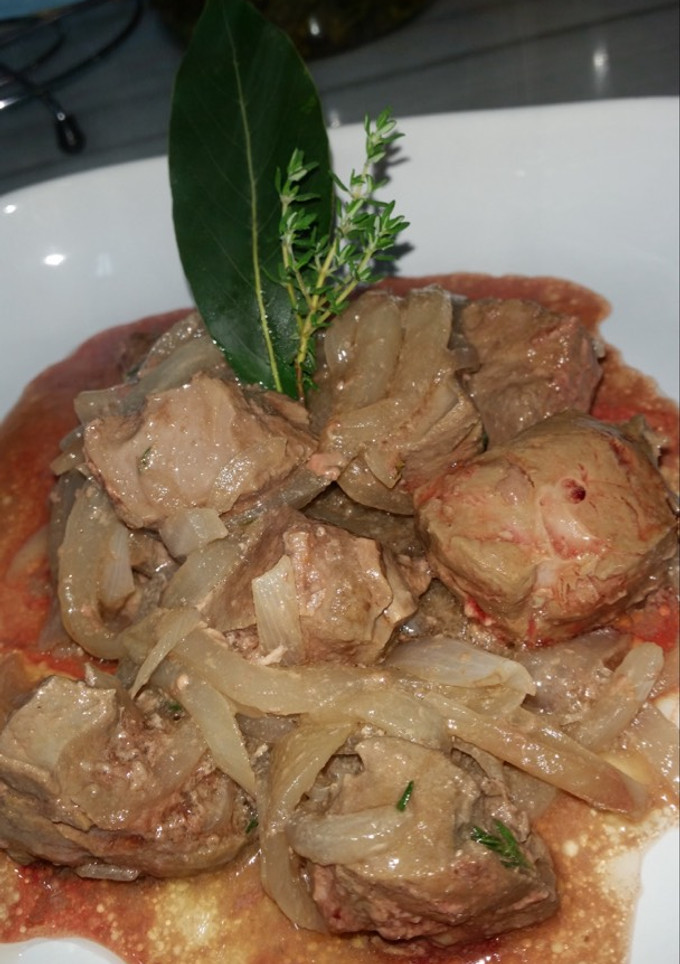 Una foto de Hígado de Ternera en Salsa