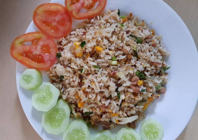 Resep: EnakNasi Goreng Kornet