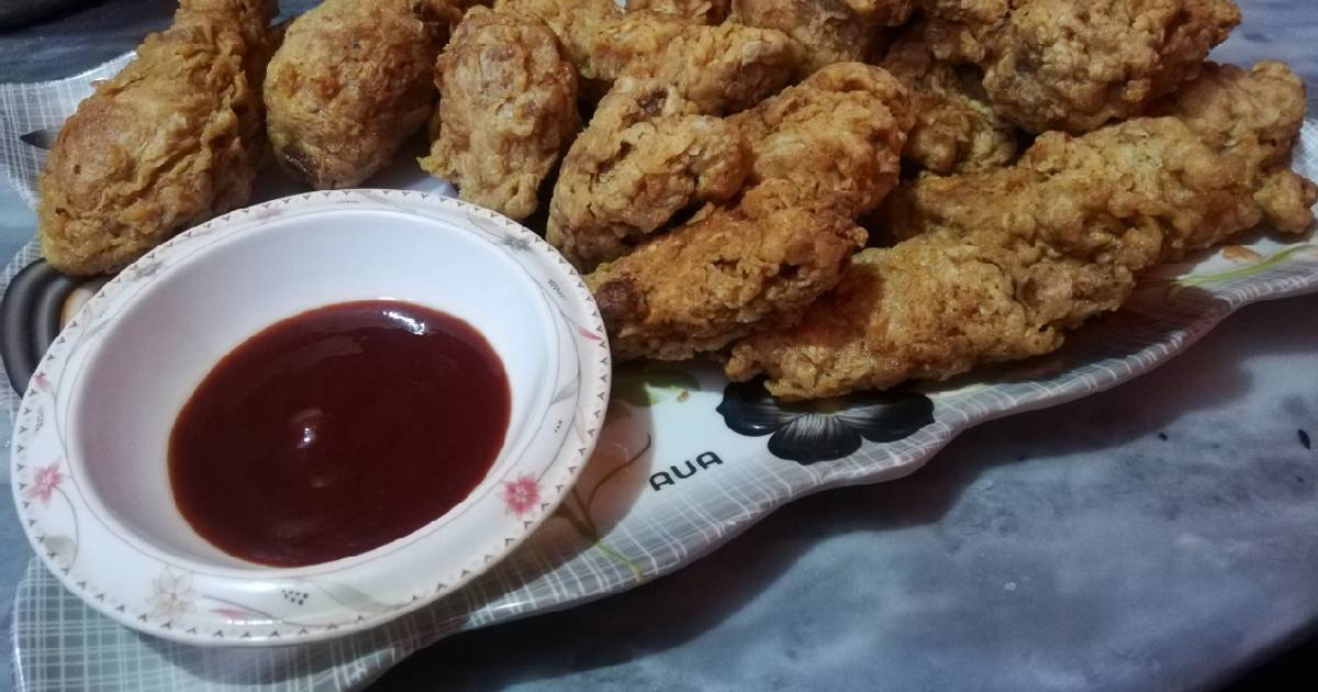 Crispy Chicken Bites Recipe By Urooj Rana Cookpad