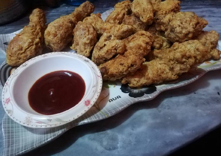 Recipe of Quick Crispy chicken bites