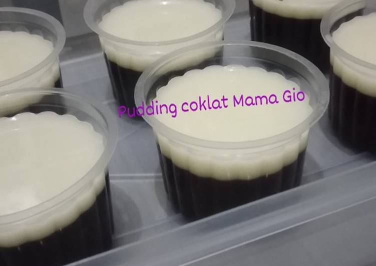 Bagaimana Membuat Pudding coklat cup, Bisa Manjain Lidah