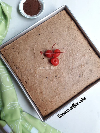Langkah Mudah untuk Membuat Resep Banana coffee cake yang Lezat Sekali Anti Ribet, Lezat