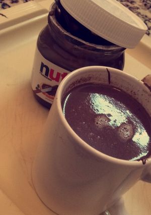 صورة لوصفة مشروب ساخن لذيذ سريع التحظير❤️❤️