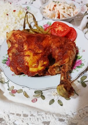 عکسی از دستور مرغ مخصوص