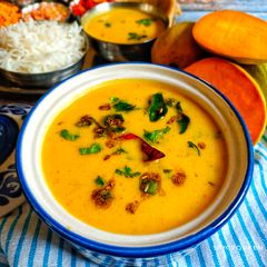 A picture of Fajeto / Gujarati Mango Kadhi.