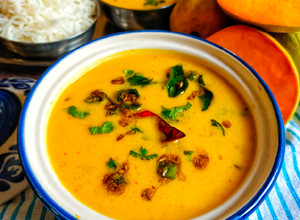 A picture of Fajeto / Gujarati Mango Kadhi.