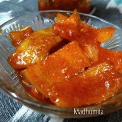 A picture of Lemon Pickle(Nimbu Achar).