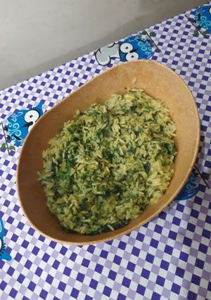 Una foto de Arroz de brócoli🇧🇷
