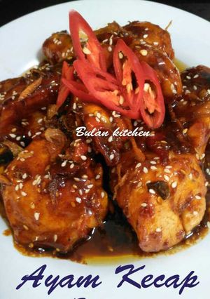 Foto resep Ayam Kecap Wijen