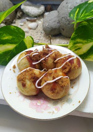 Foto resep Takoyaki toping abon