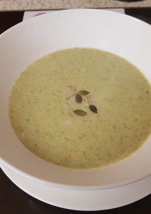 A picture of My Broccoli & Stilton Soup.