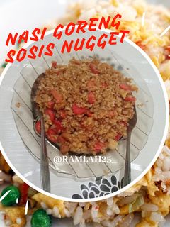 Foto resep Nasi goreng sosis nugget